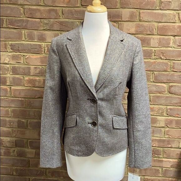 Liz Claiborne Brown Shimmer Sport Blazer - Picture 2 of 11